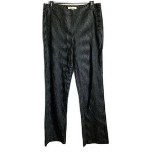 Sundance Linen Straight Leg Pin Stripe Pant size 4